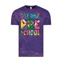 Cloud Purple team preschool Vintage Tee - JahusDesignShop
