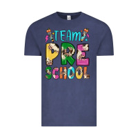 Vintage Denim team preschool Vintage Tee - JahusDesignShop