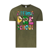Vintage Olive team preschool Vintage Tee - JahusDesignShop