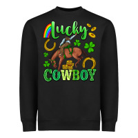 Black lucky cowboy Heavyweight Sweatshirt - Artiststas