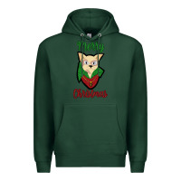 Sports Green Merry Christmas Cat Premium Hoodie - Bettercallsaul