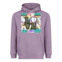 Lavender Leopard Love Hair And Mirror With Daisy Seamless Pattern Bbs Heavyweight Hoodie - BundleAndBundleShop