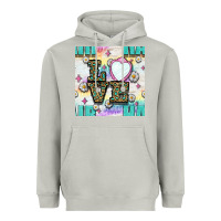 Moon Dust Leopard Love Hair And Mirror With Daisy Seamless Pattern Bbs Heavyweight Hoodie - BundleAndBundleShop