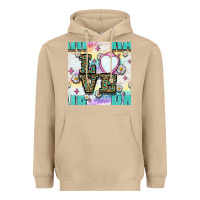Mushroom Leopard Love Hair And Mirror With Daisy Seamless Pattern Bbs Heavyweight Hoodie - BundleAndBundleShop