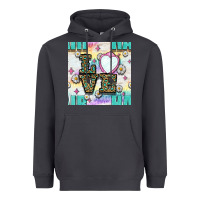 Smoke Leopard Love Hair And Mirror With Daisy Seamless Pattern Bbs Heavyweight Hoodie - BundleAndBundleShop