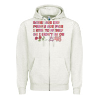 Oatmeal Heather roses are red Zipper Hoodie - MaliasSmallBusiness
