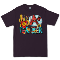 Plum a  teacher Premium Tee - Zillion Design Studio