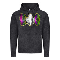 Vintage Black boo ghost Vintage Hoodie - RacoonDesign