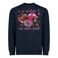 Navy in october we wear pink football Heavyweight Sweatshirt - AdoDesignShop