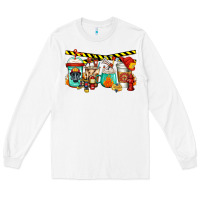 White firefighter coffee Long Sleeve Tee - Jasminsmagicworld