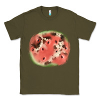 Army Green watermelon cowhide patch3 Classic Tee - JahusDesignShop