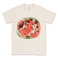 Natural watermelon cowhide patch3 Classic Tee - JahusDesignShop