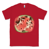 Red watermelon cowhide patch3 Classic Tee - JahusDesignShop