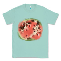 Seafoam watermelon cowhide patch3 Classic Tee - JahusDesignShop