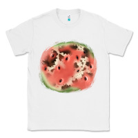 White watermelon cowhide patch3 Classic Tee - JahusDesignShop