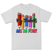 Dove Grey my students are on point Premium Tee - Zillion Design Studio