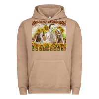 Pigment Burro goats Urban Hoodie - TumblerDesignByShophia