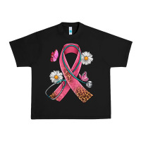 Black Cancer Ribbon Stethoscope Daisy Butterfly Urban Heavy Tee - Artiststas
