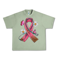 Oil Green Cancer Ribbon Stethoscope Daisy Butterfly Urban Heavy Tee - Artiststas