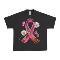 Pigment Black Cancer Ribbon Stethoscope Daisy Butterfly Urban Heavy Tee - Artiststas