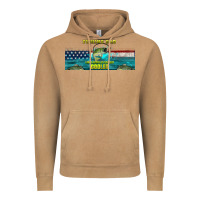 Vintage Camel fishing dad  libbey glass Vintage Hoodie - HRA Design Shop
