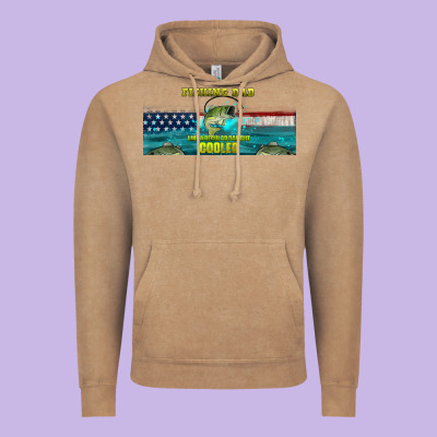 Fishing Dad  Libbey Glass Vintage Hoodie Designed By Hra Design Shop