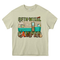 Mossy fifth wheel camper Heavy Core Tee - texasbilliewilder