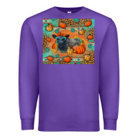 Purple Autumn Baby Calf Premium Sweatshirt - LillyAllenDesigns