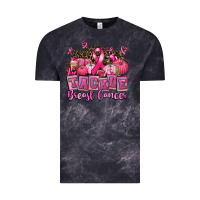 Cloud Black tackle breast cancer with pumpkin Vintage Tee - AdoDesignShop