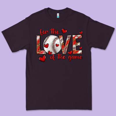 Premium Tee for the love of the game baseball