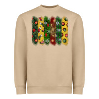Mushroom christmas brushstroke Heavyweight Sweatshirt - BundleAndBundleShop