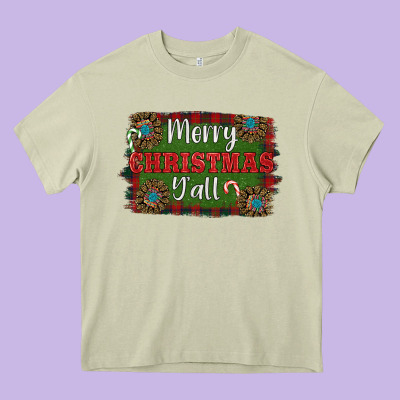 Heavy Core Tee Merry Christmas Y'all
