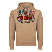 Vintage Coffee home of the brave Vintage Hoodie - CowhideDigitalArt