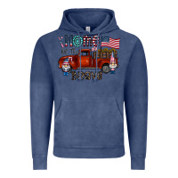 Vintage Denim home of the brave Vintage Hoodie - CowhideDigitalArt