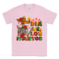 Bubblegum Pink dia de los muertos Classic Tee - AdoDesignShop