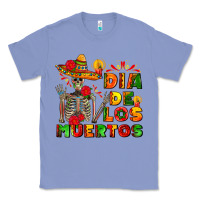 Colony Blue dia de los muertos Classic Tee - AdoDesignShop
