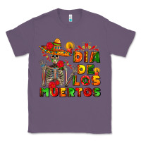 Lavender dia de los muertos Classic Tee - AdoDesignShop