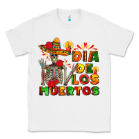 White dia de los muertos Classic Tee - AdoDesignShop