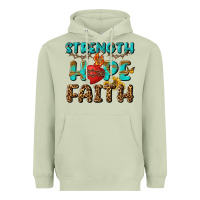 Matcha Strength Hope Faith Heavyweight Hoodie - BundleAndBundleShop