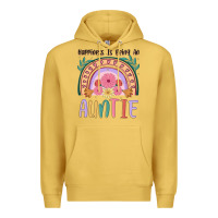 Antique Gold happiness is being an auntie Premium Hoodie - JahusDesignShop