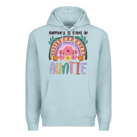 Blue Mist happiness is being an auntie Premium Hoodie - JahusDesignShop
