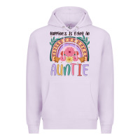 Lilac happiness is being an auntie Premium Hoodie - JahusDesignShop