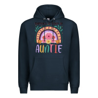 Navy happiness is being an auntie Premium Hoodie - JahusDesignShop