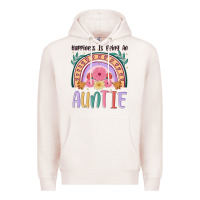 Pale Pink happiness is being an auntie Premium Hoodie - JahusDesignShop