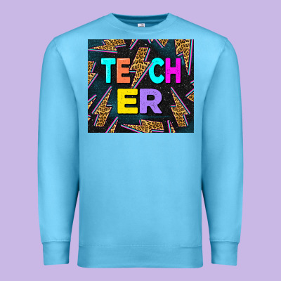 Western Teacher Flash Tumbler Premium Sweatshirt Designed By Lillyallendesigns