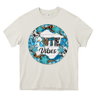 Cream Winter vibes Heavy Core Tee - RanaPortraitStore