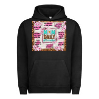 Pigment Black mom daily affirmation Urban Hoodie - TumblerDesignByShophia