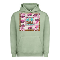 Pigment Oil Green mom daily affirmation Urban Hoodie - TumblerDesignByShophia