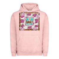Pigment Salmon mom daily affirmation Urban Hoodie - TumblerDesignByShophia