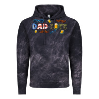 Cloud Black dad life  libbey glass Vintage Hoodie - HRA Design Shop